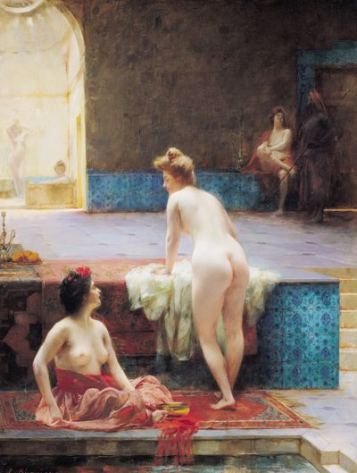 The Turkish Bath by Serkis Diranian